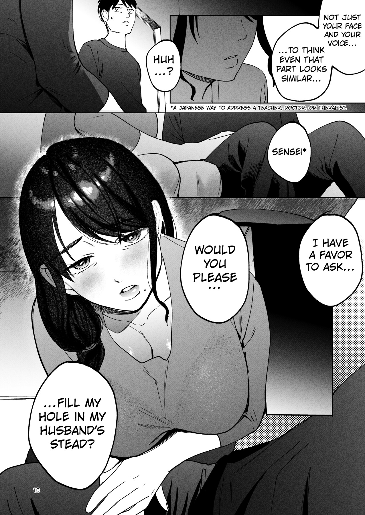 Hentai Manga Comic-THE SEX THERAPIST 2 ~EMBRACE ME IN MY HUSBAND'S STEAD~-Read-9